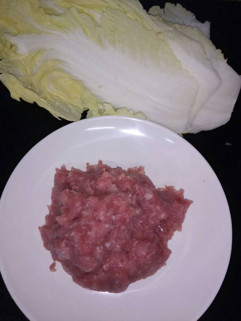 Steps to Cook Cabbage Roll with Minced Pork