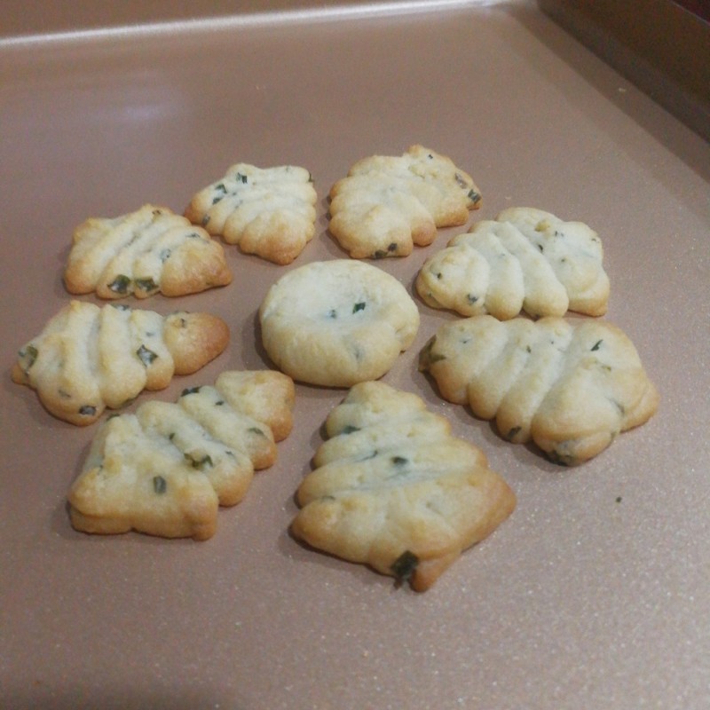 Scallion Oil Cookies