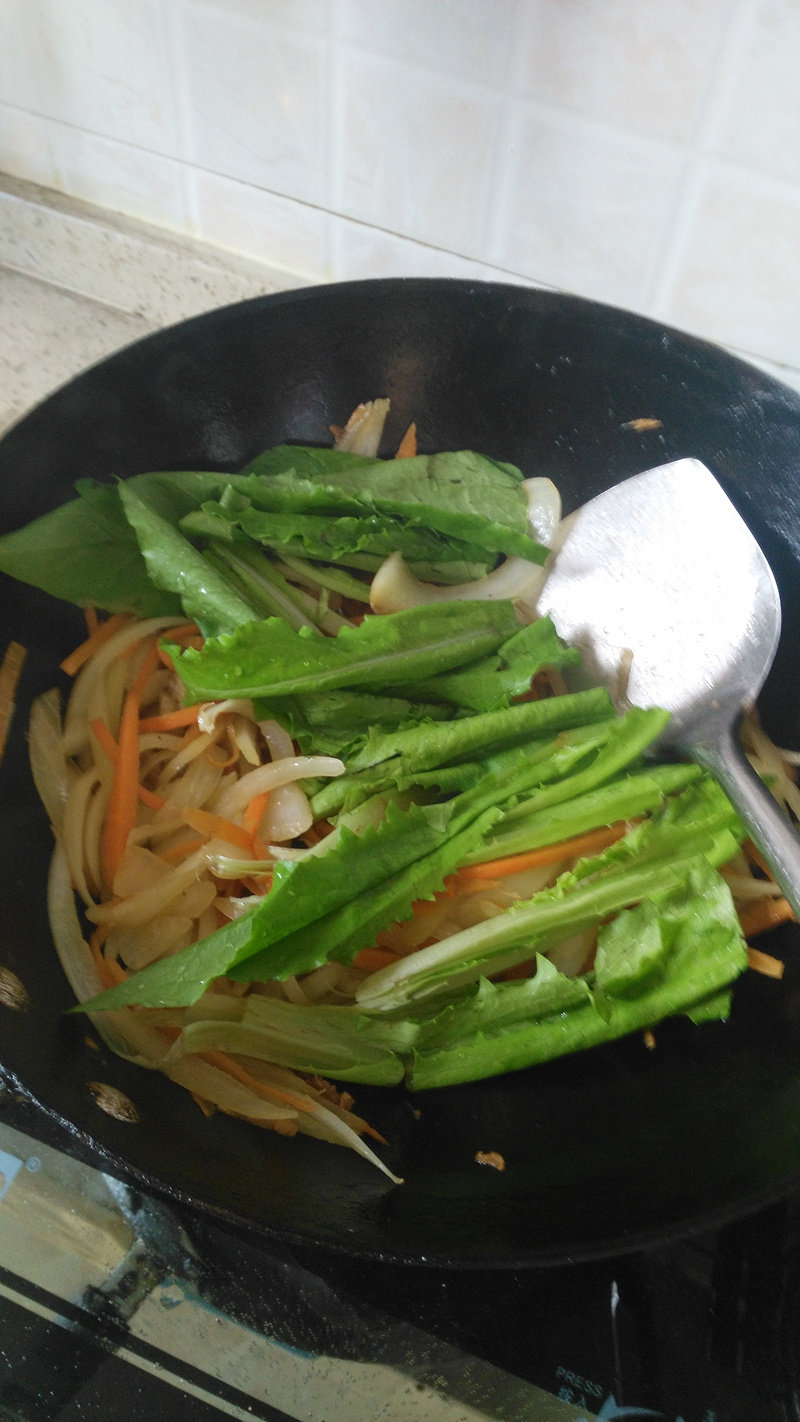 Steps for Carrot and Onion Stir Fry