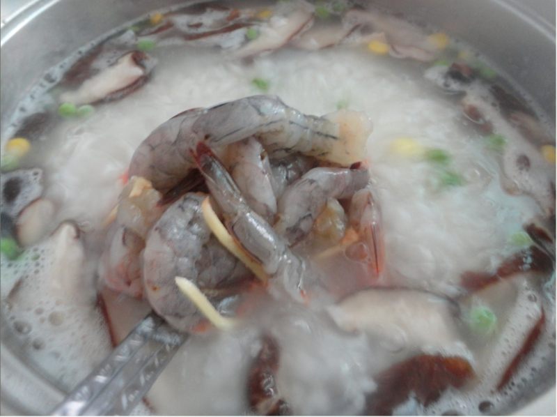 Steps for Cooking Summer Good Porridge - Country Fresh Shrimp Porridge