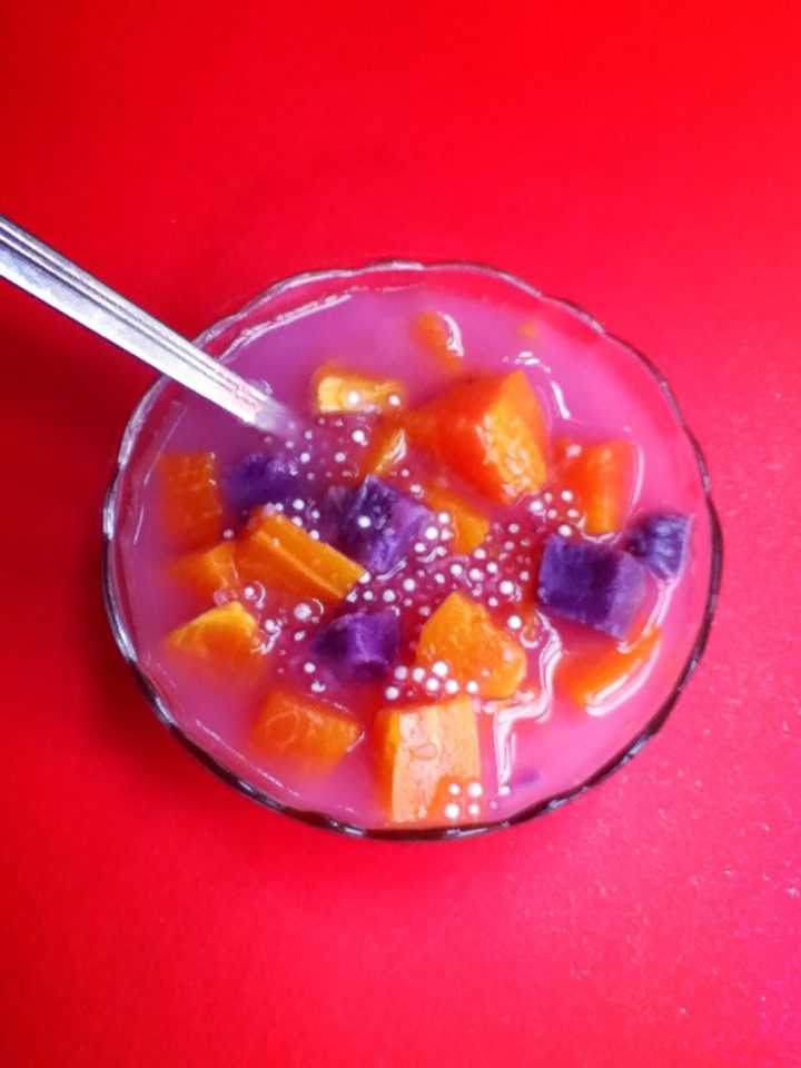 Steps to make Papaya Sago Sweet Potato Soup