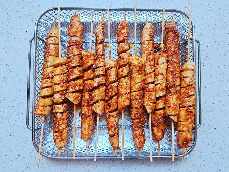 Steps for Making Spicy Grilled Gluten