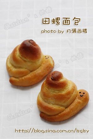 Sea Snails, River Snails, and Snails - All in One! (Snail Bread)