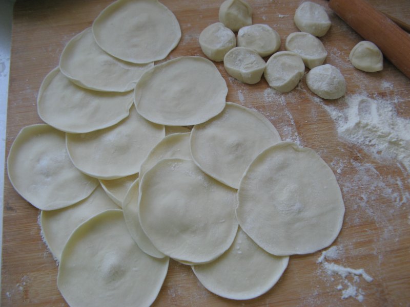 Main Course - Double Mushroom and Oyster Potstickers Cooking Steps