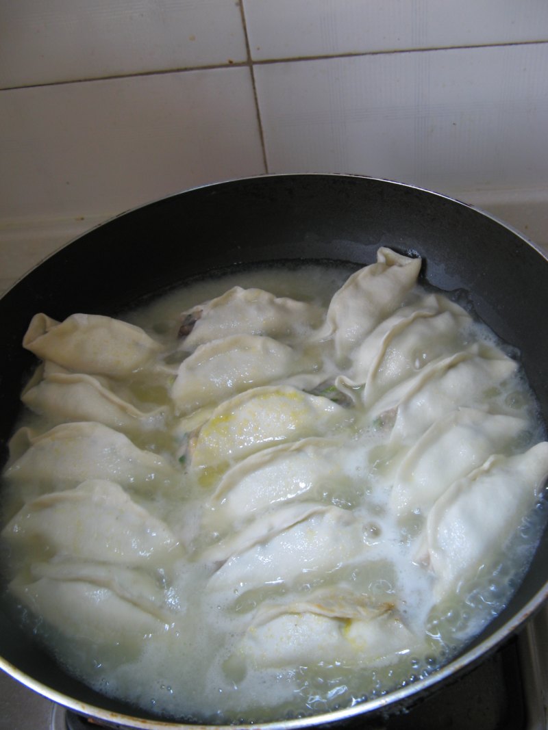 Main Course - Double Mushroom and Oyster Potstickers Cooking Steps