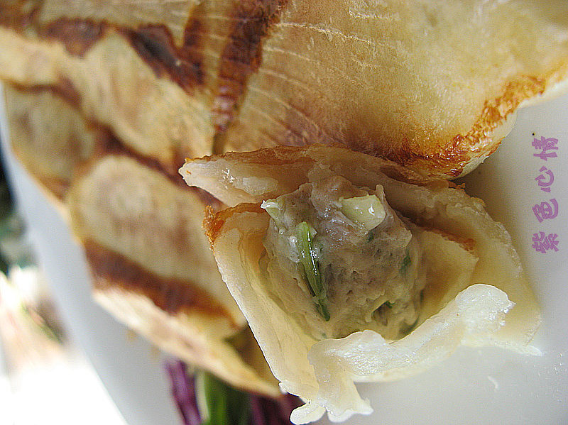 Main Course - Double Mushroom and Oyster Potstickers