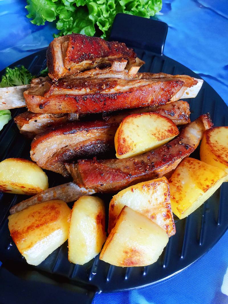 Pan-fried Lamb Chops