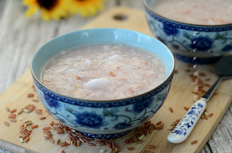 Red Rice Lily Porridge