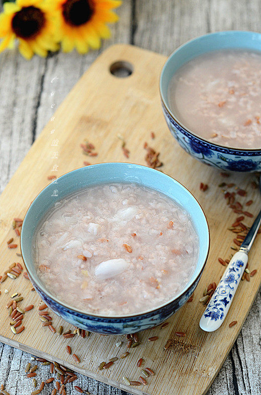 Red Rice Lily Porridge