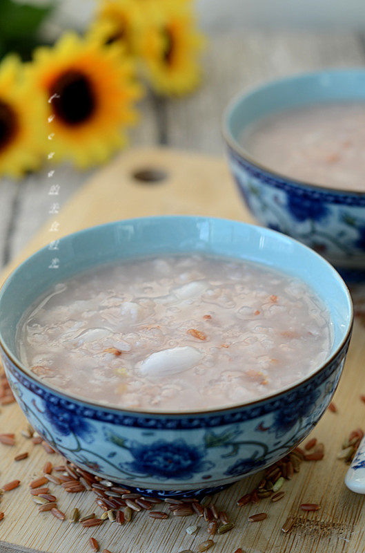 Red Rice Lily Porridge