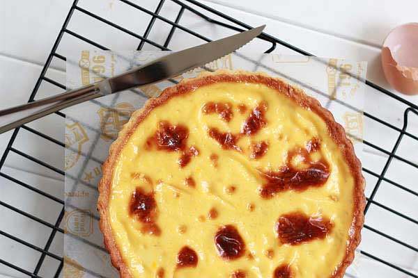 Tomato Parisian Pudding Tart