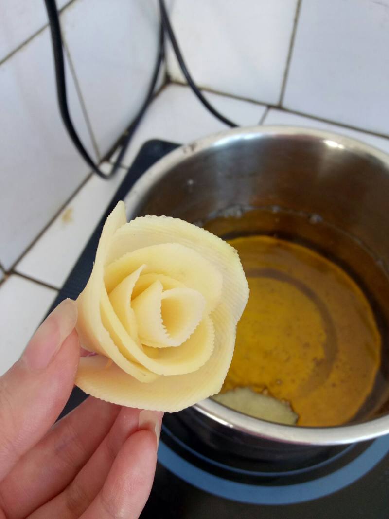 Golden Rose Cooking Steps