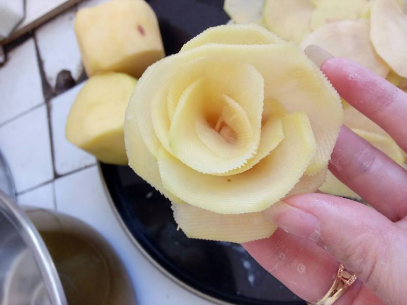 Golden Rose Cooking Steps