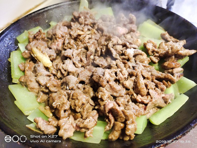 Steps for Stir-Fried Beef with Asparagus