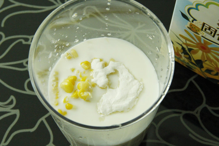 Steps for making Corn Juice Weight Loss Corn Milkshake