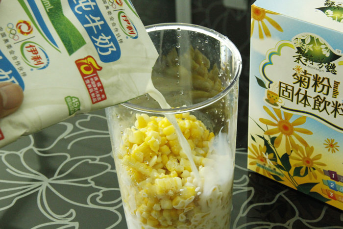 Steps for making Corn Juice Weight Loss Corn Milkshake