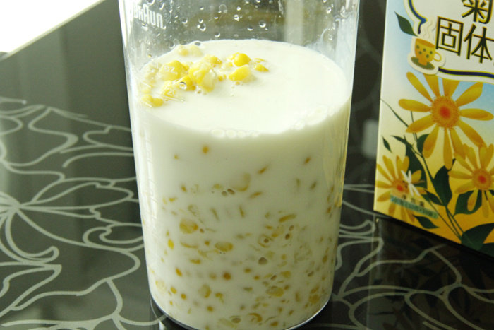 Steps for making Corn Juice Weight Loss Corn Milkshake