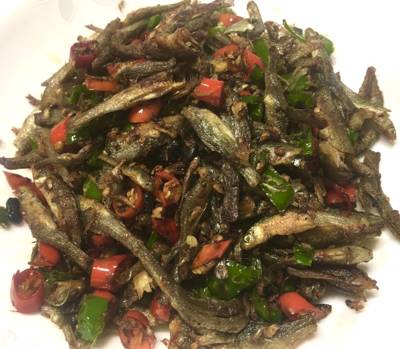 Spicy Stir-Fried Small Dried Fish