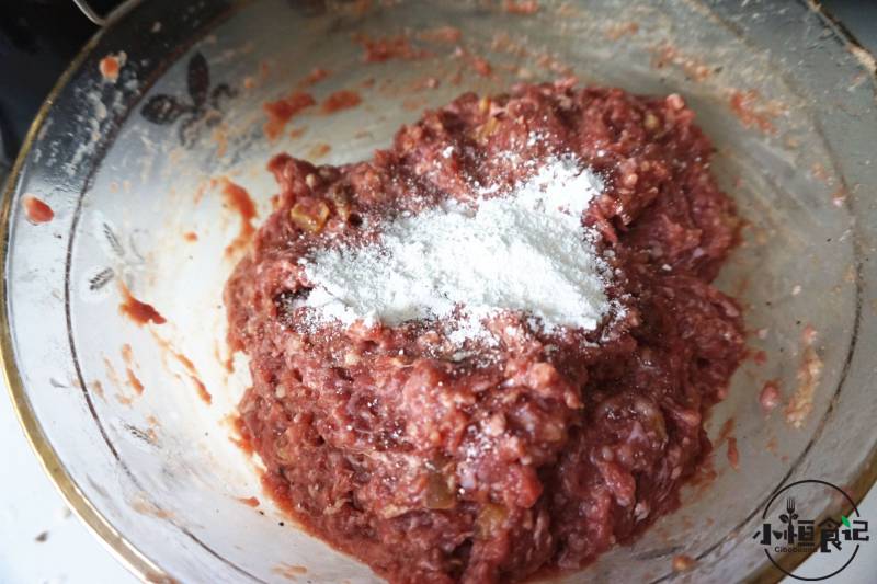 Steps to make Steamed Pork Patty with Dried Scallop and Dried Shrimp