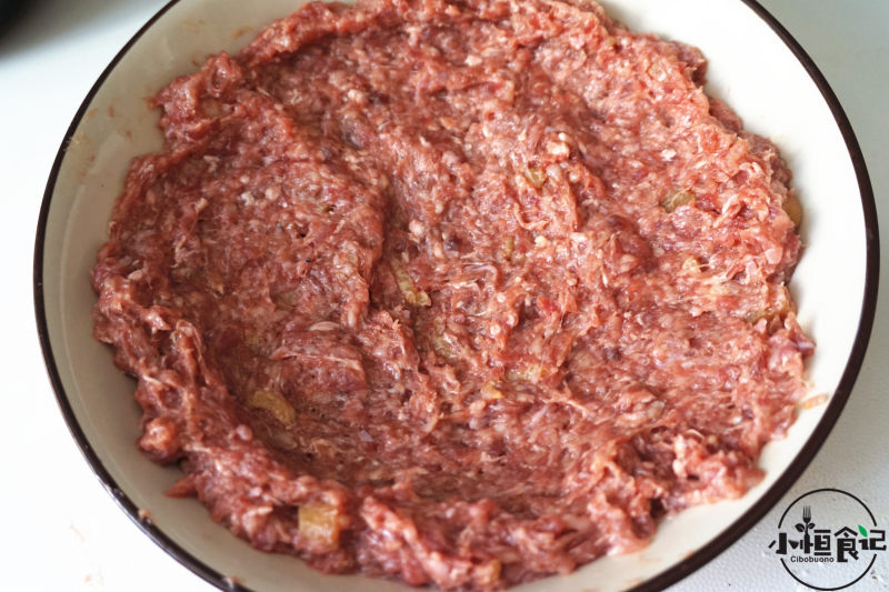 Steps to make Steamed Pork Patty with Dried Scallop and Dried Shrimp