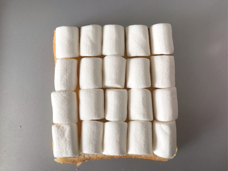 Marshmallow Toast Cooking Steps