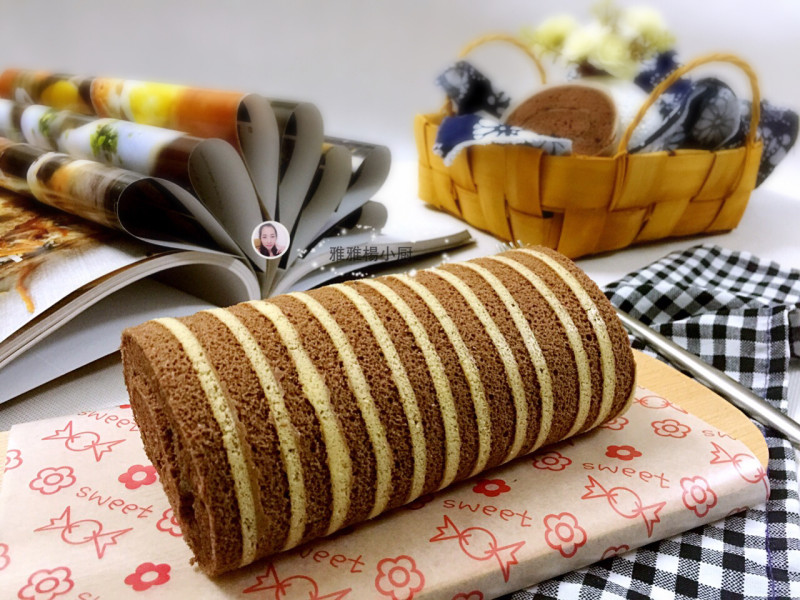 Zebra Cake Roll (Detailed Version)