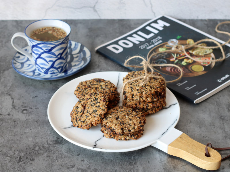 Red Sugar Oatmeal Cookies