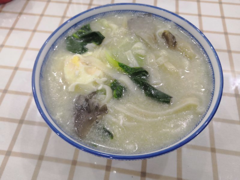 Steps for Braised Bean Noodles with Cabbage and Egg