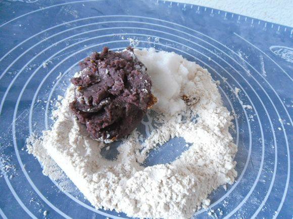 【Northeast China】Date Paste Red Bean Pumpkin Cake Making Steps