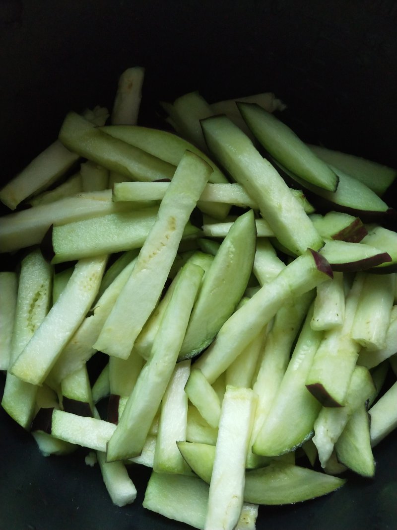 Stir-fried Round Eggplant (Lazy Dish) Steps