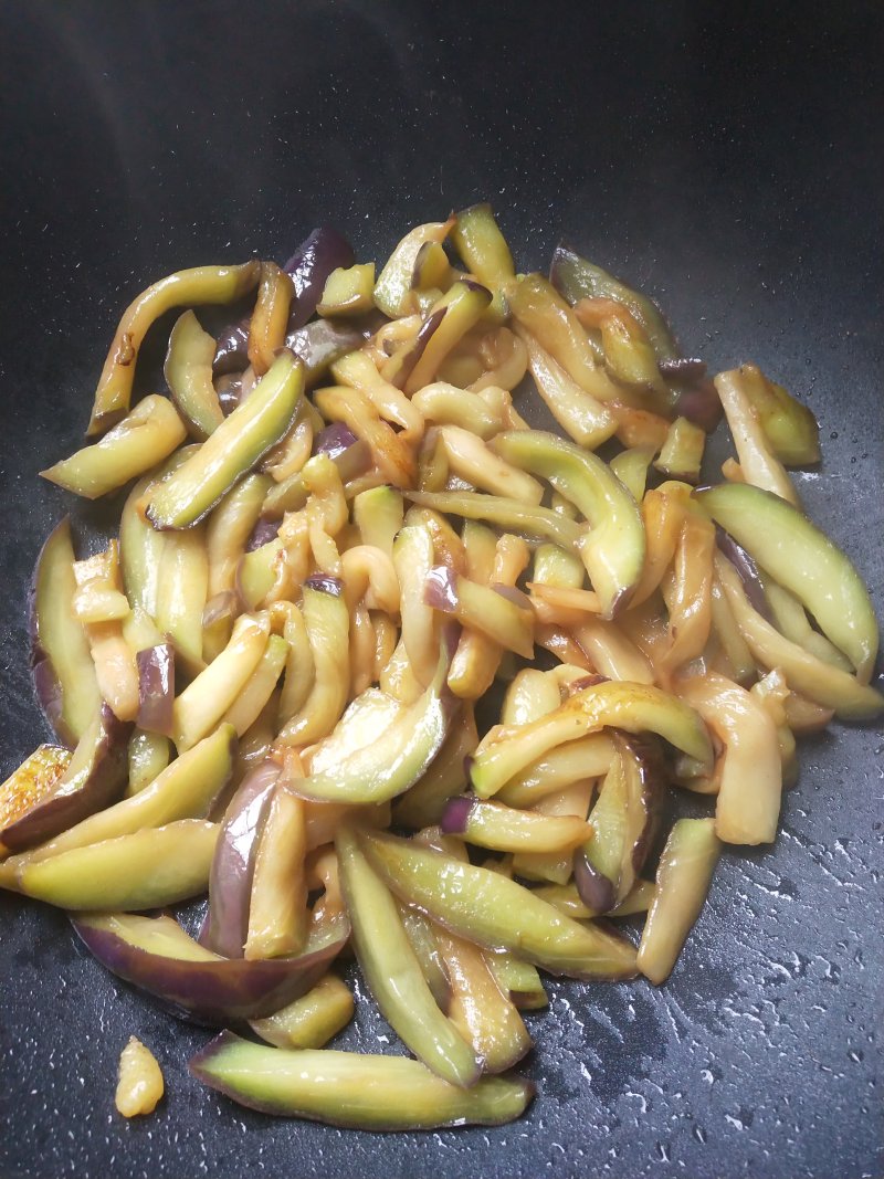 Stir-fried Round Eggplant (Lazy Dish) Steps