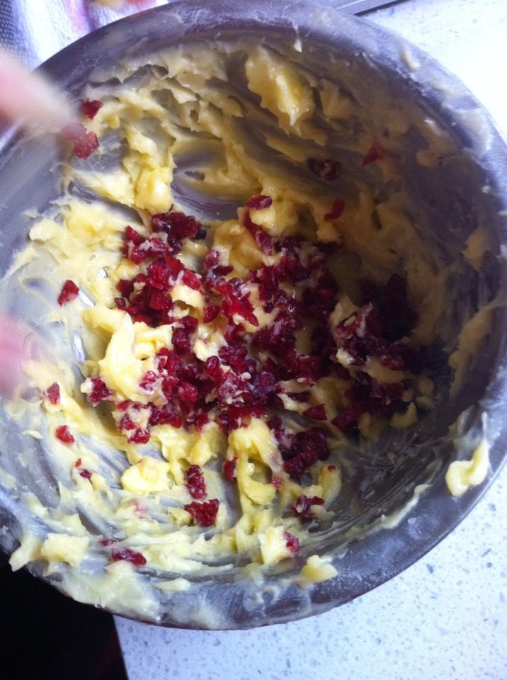 Step-by-Step Process of Making Cranberry Cookies (Mildly Sweet)