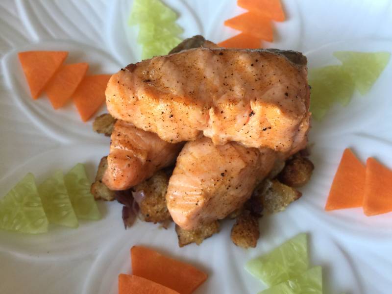 Pan-fried Salmon