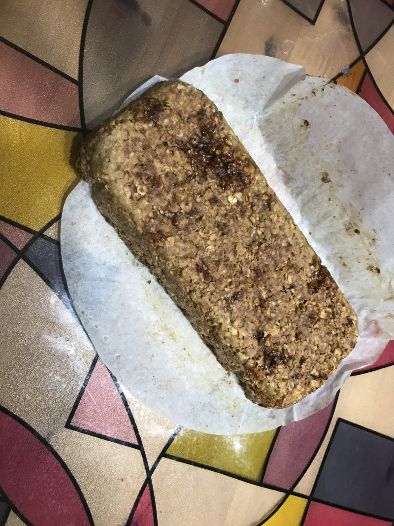 Potato Home - Oat Low-Fat Energy Bar Cooking Steps