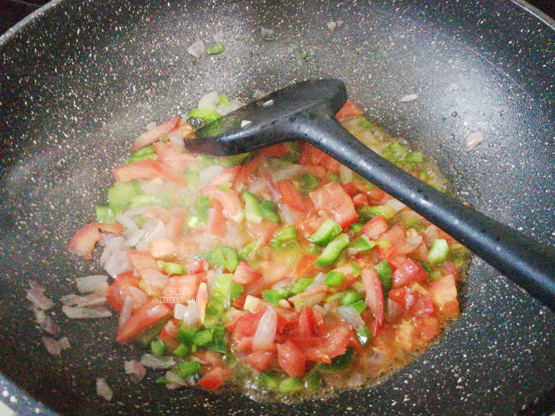 Steps to Make Italian Meatball Rice