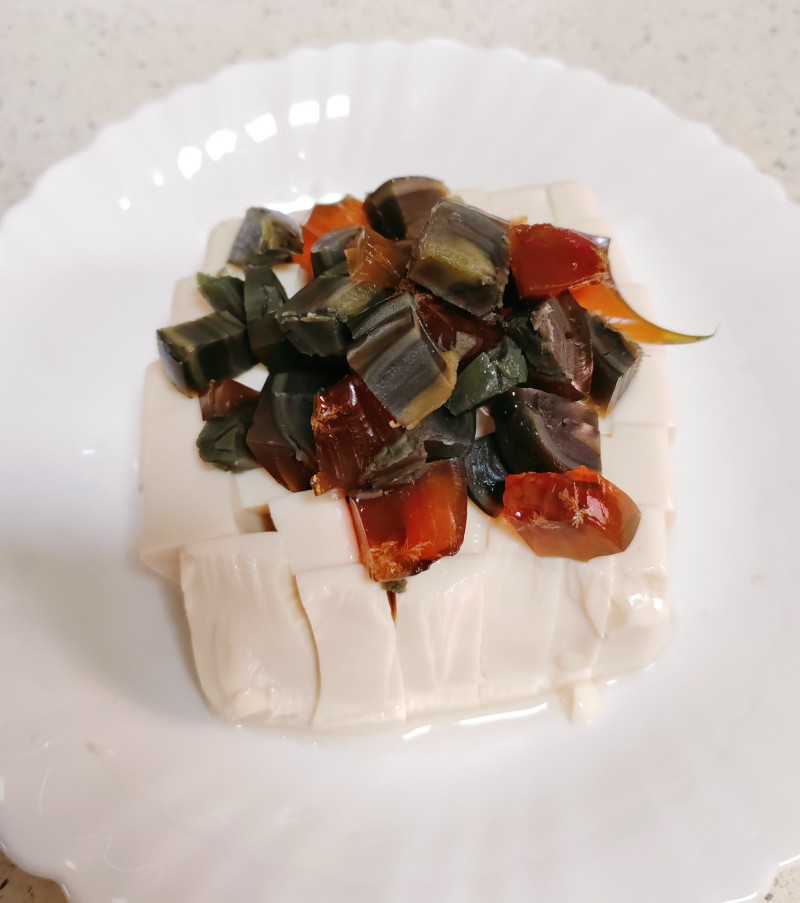 Steps for Making Preserved Egg Tofu