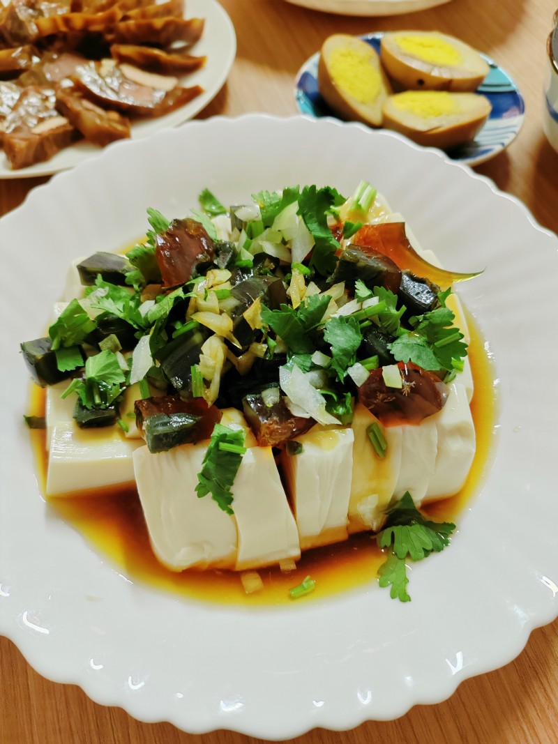 Steps for Making Preserved Egg Tofu