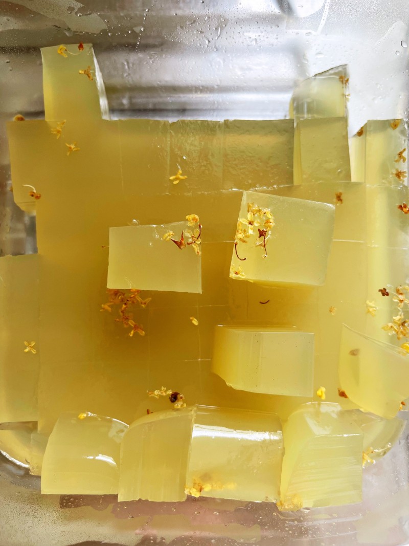 Homemade Osmanthus Jelly