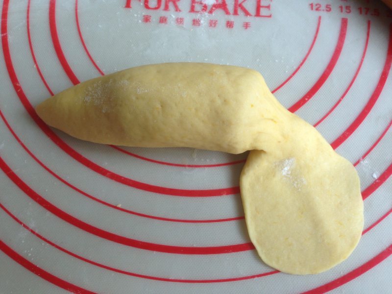 Steps for making Sausage Koi Fish Bun