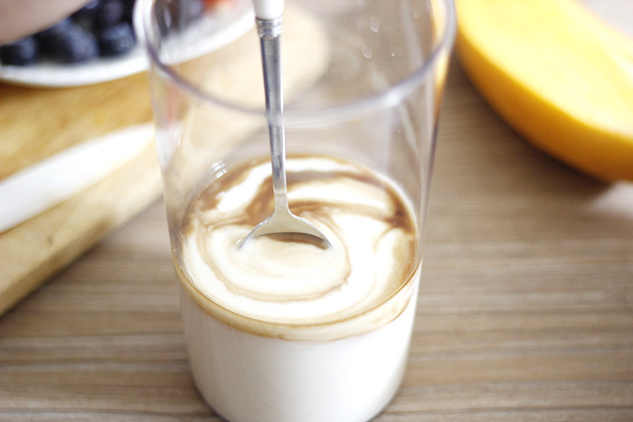 Steps for Making New Zealand Fried Yogurt Ice Cream