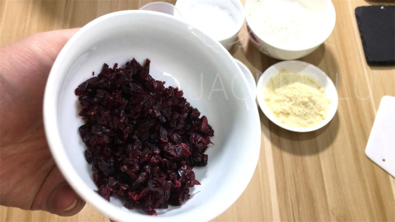 Matcha Cranberry Cookies, Refreshing and Colorful Treats. Cooking Steps