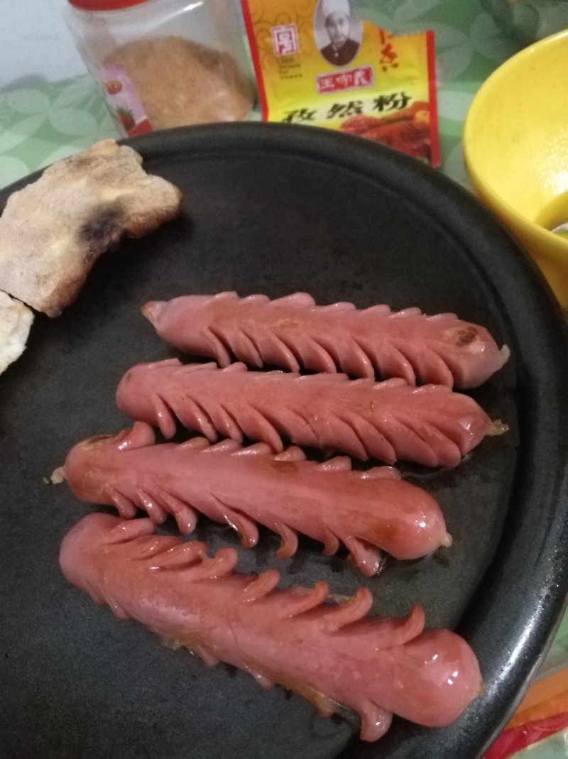 Grilled Hot Dogs