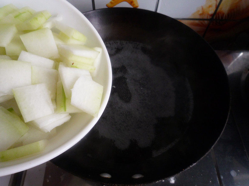 Winter Melon and Meatball Soup Making Steps