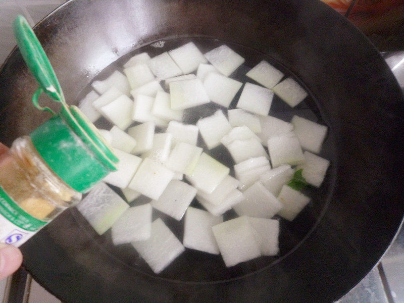 Winter Melon and Meatball Soup Making Steps