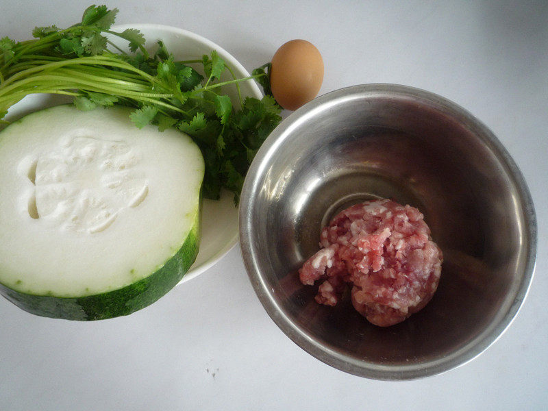 Winter Melon and Meatball Soup Making Steps