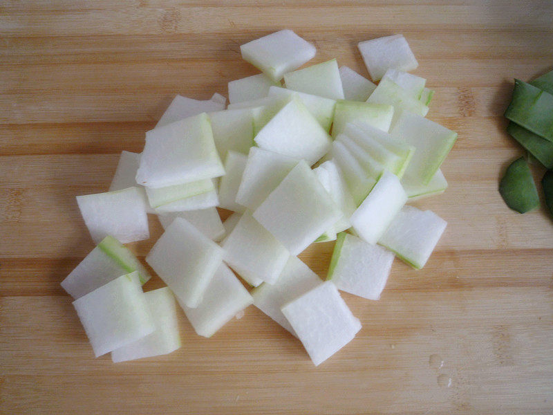 Winter Melon and Meatball Soup Making Steps