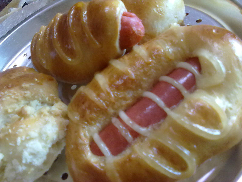 Recipe for Coconut Bread and Sausage Rolls