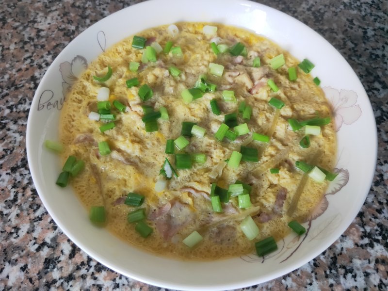 Steamed Fish Sausage with Egg