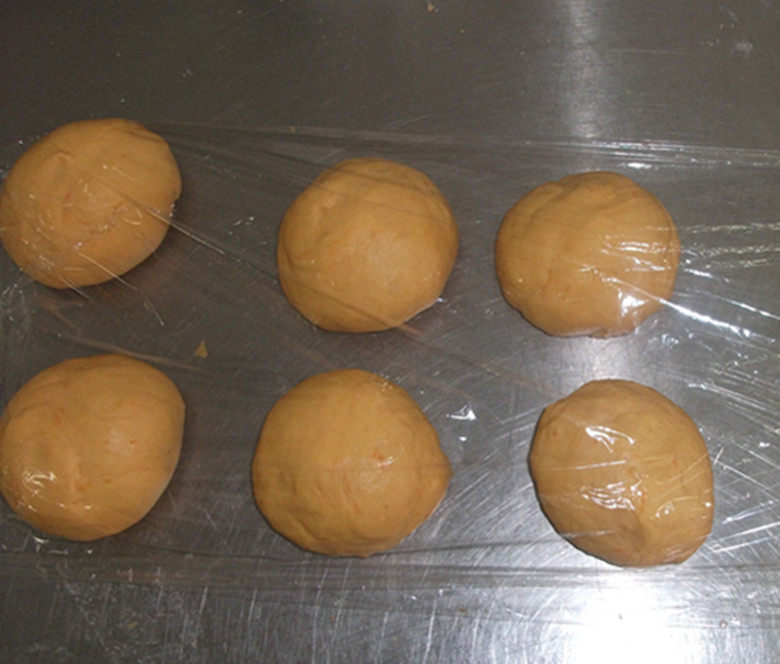 Steps for Making Pumpkin Hot Dog Bread