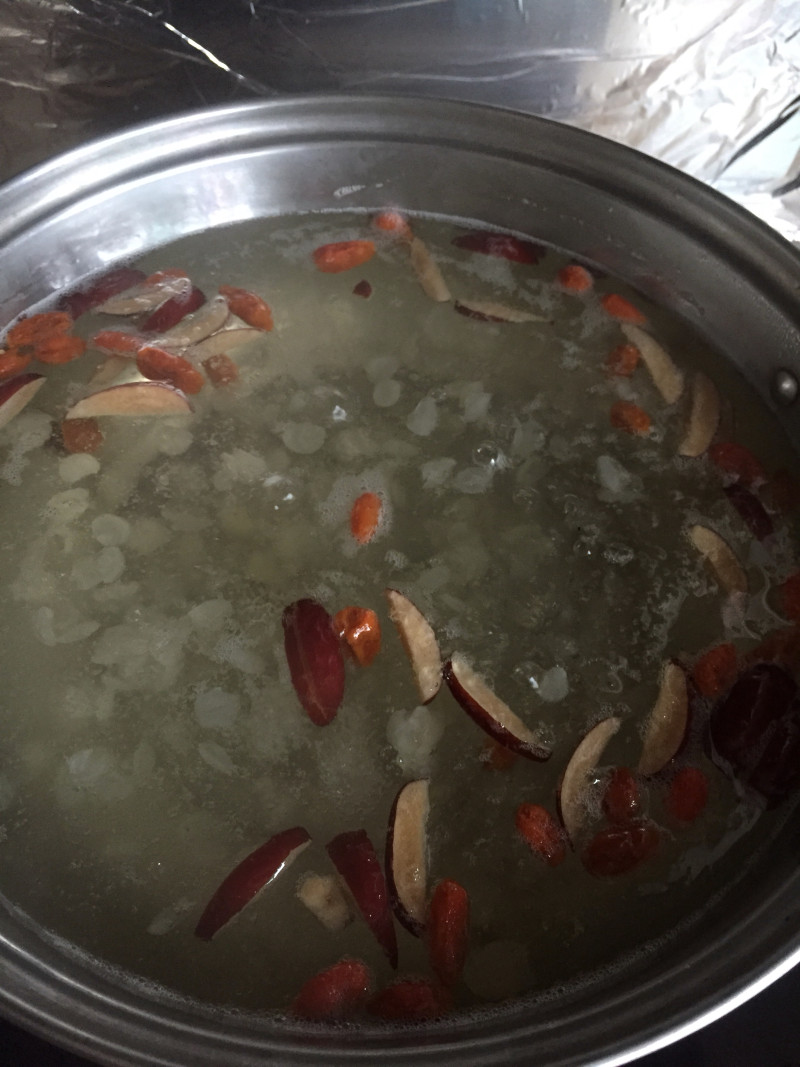 Steps to Make Soapberry Rice and Bird's Nest Soup